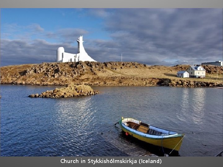 Church in Stykkishólmskirkja (Iceland) 