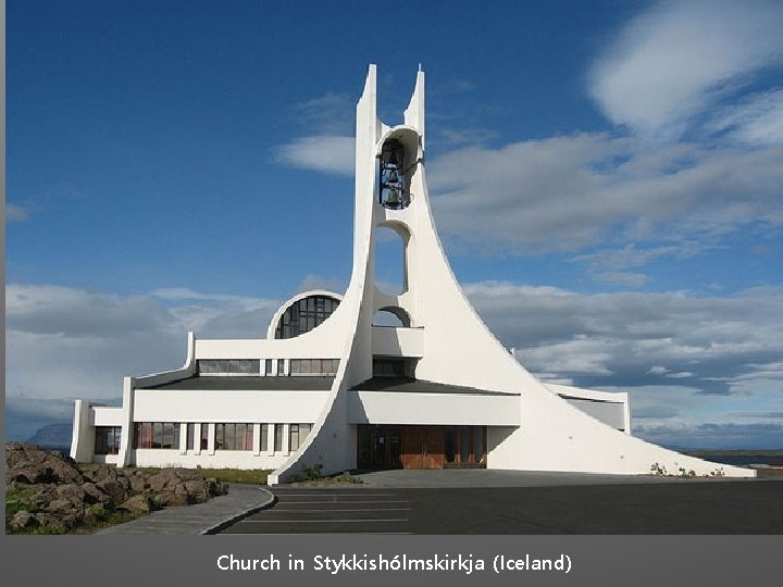 Church in Stykkishólmskirkja (Iceland) 