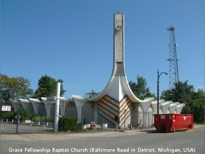 Grace Fellowship Baptist Church (Baltimore Road in Detroit, Michigan, USA) 