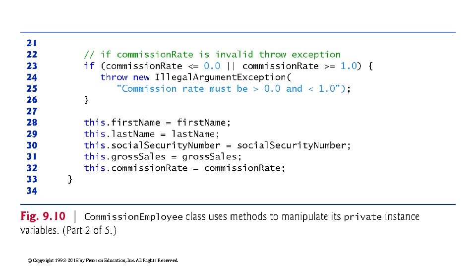 © Copyright 1992 -2018 by Pearson Education, Inc. All Rights Reserved. 