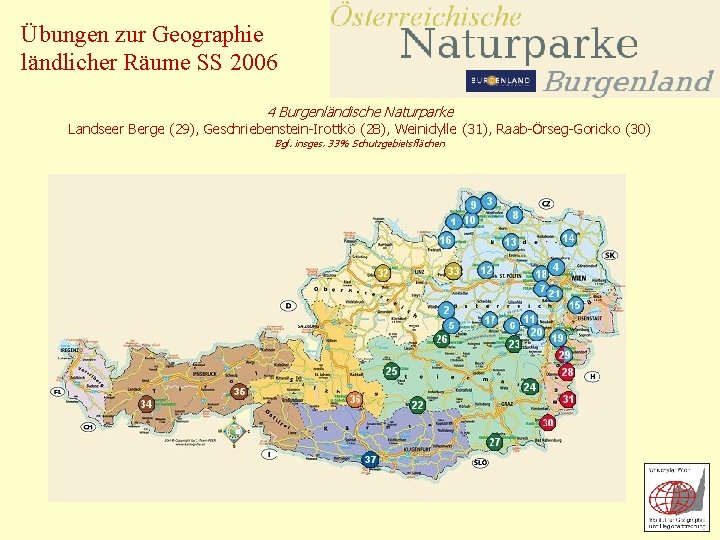 Übungen zur Geographie ländlicher Räume SS 2006 4 Burgenländische Naturparke Landseer Berge (29), Geschriebenstein-Irottkö