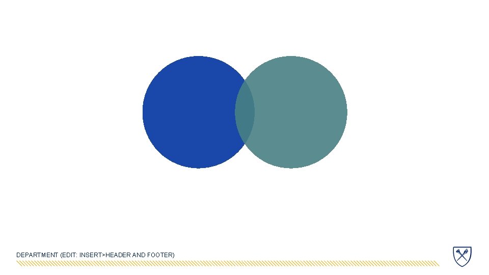 DEPARTMENT (EDIT: INSERT>HEADER AND FOOTER) 