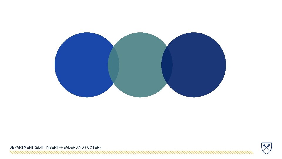 DEPARTMENT (EDIT: INSERT>HEADER AND FOOTER) 