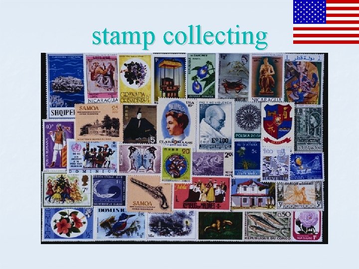 stamp collecting 