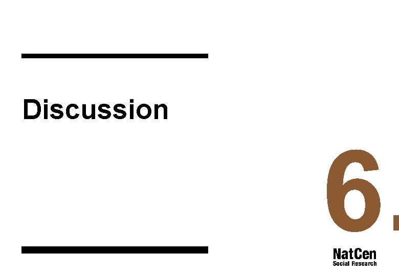 Discussion 6. 