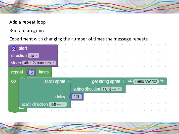 Objective of the lesson Use Block Editor to