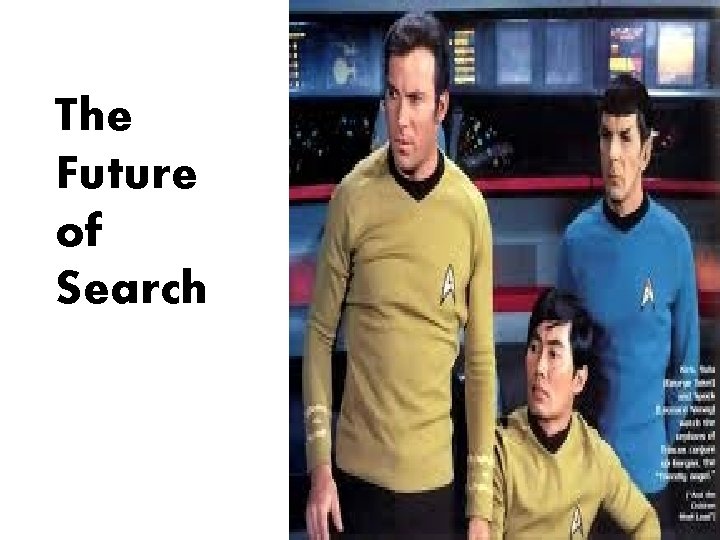 The Future of Search 