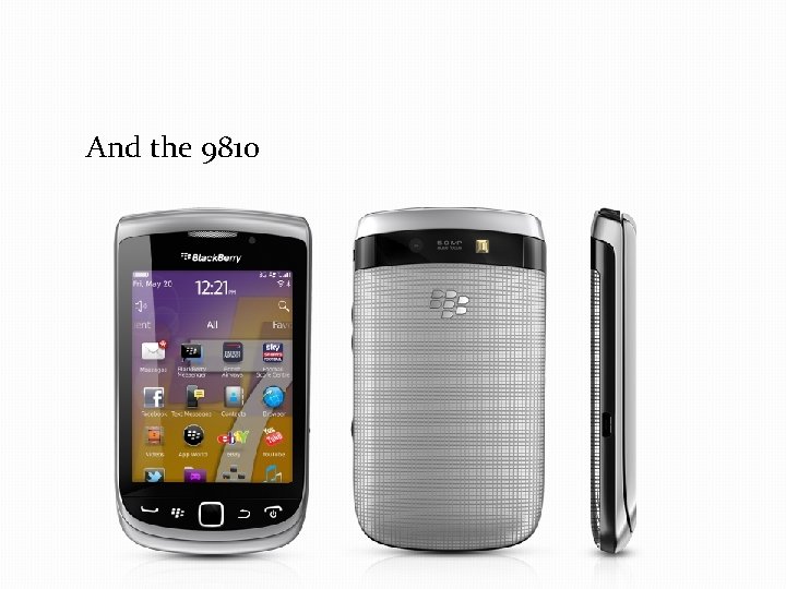 And the 9810 