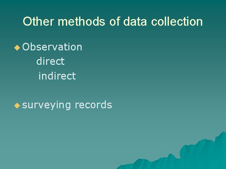 Vocabulary of Statistics Part 3 Data Collection Surveys
