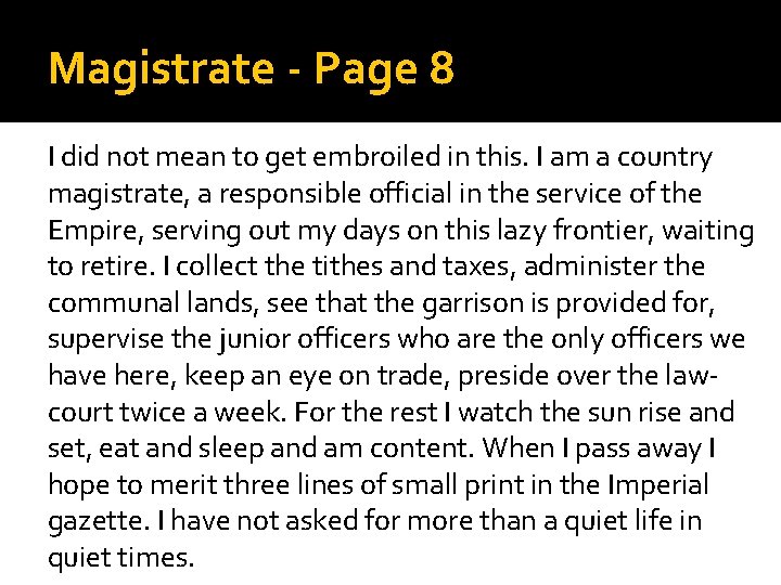 Magistrate - Page 8 I did not mean to get embroiled in this. I