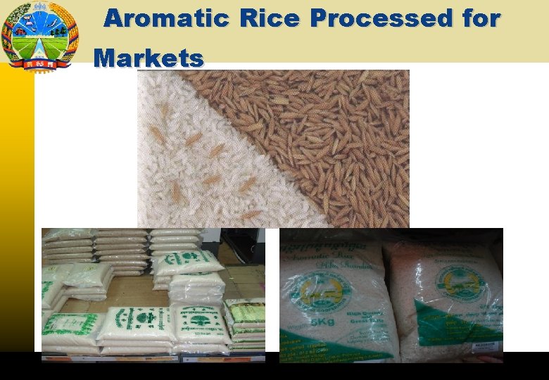 Aromatic Rice Processed for Markets 