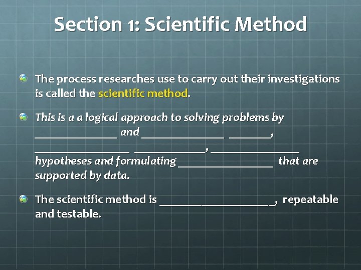 PreIBPreAP CHEMISTRY Chapter 2 Measurements and Calculations Section
