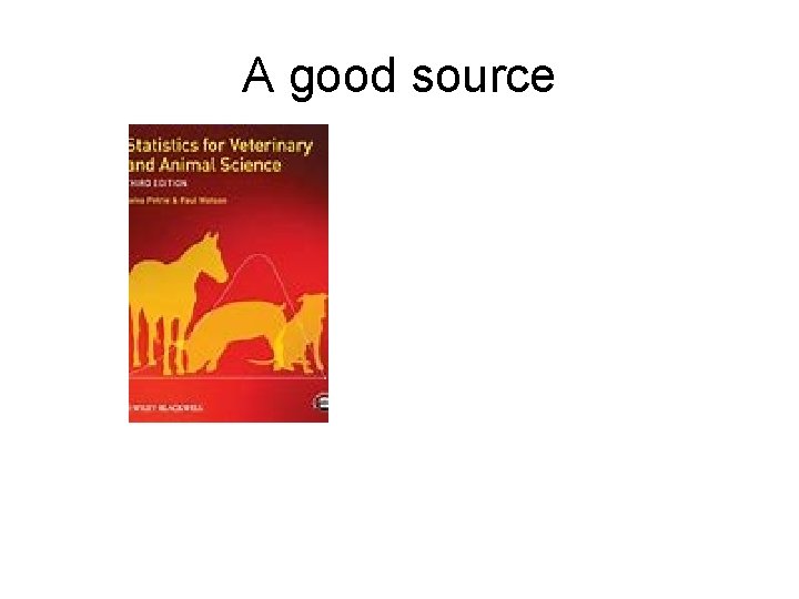 A good source 