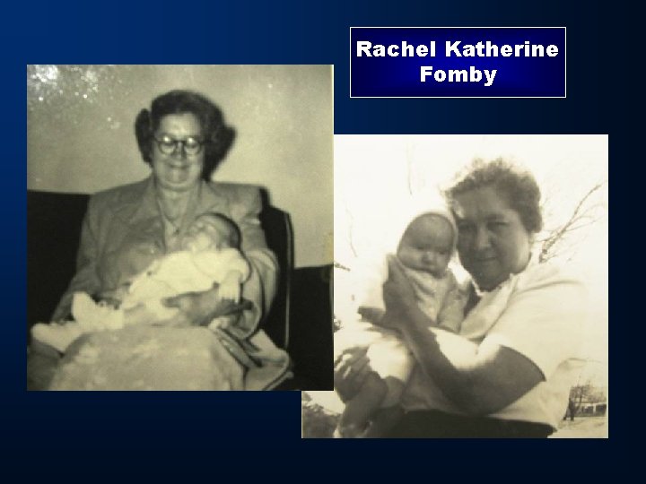 Rachel Katherine Fomby 