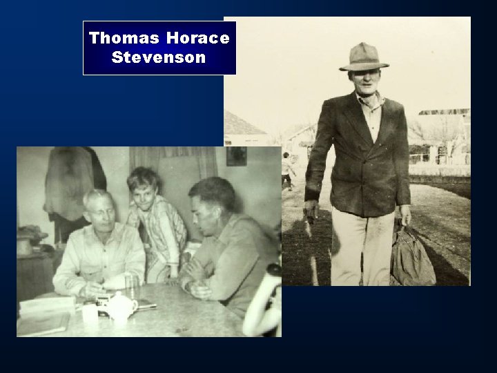 Thomas Horace Stevenson 