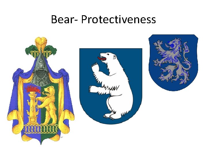 Bear- Protectiveness 