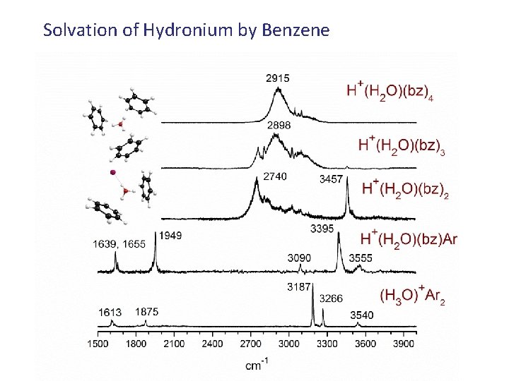 Solvation of Hydronium by Benzene 