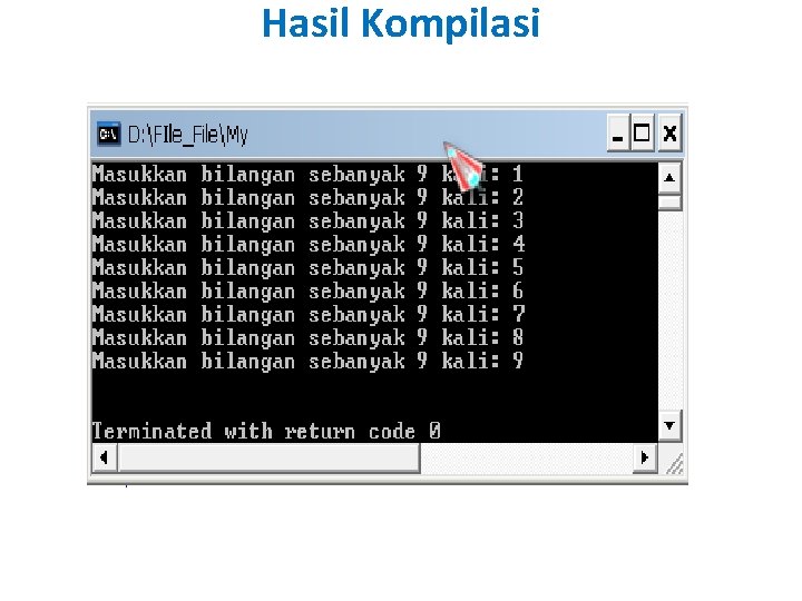 Hasil Kompilasi 