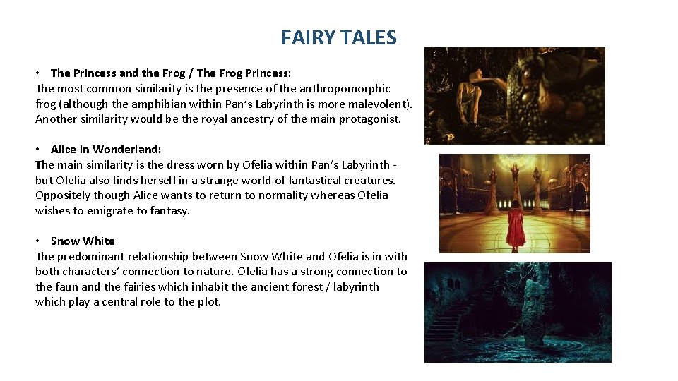 FAIRY TALES • The Princess and the Frog / The Frog Princess: The most