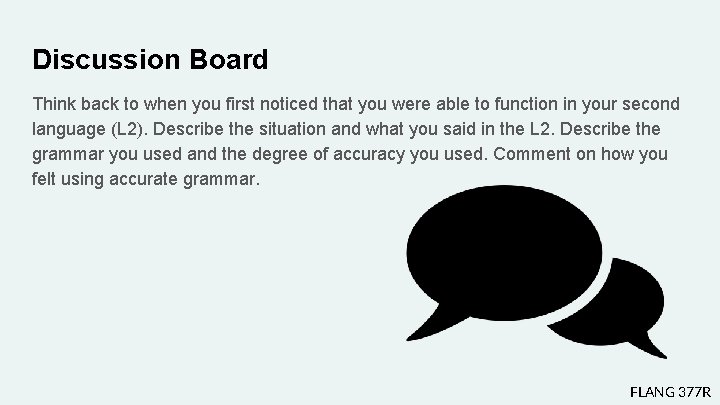 Discussion Board Think back to when you first noticed that you were able to Discussion Board Think back to when you first noticed that you were able to