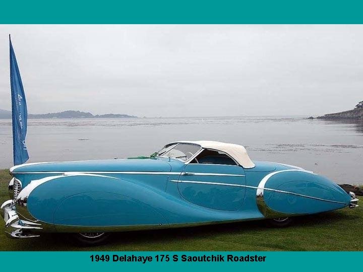 1949 Delahaye 175 S Saoutchik Roadster 