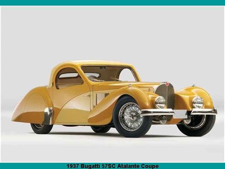 1937 Bugatti 57 SC Atalante Coupe 