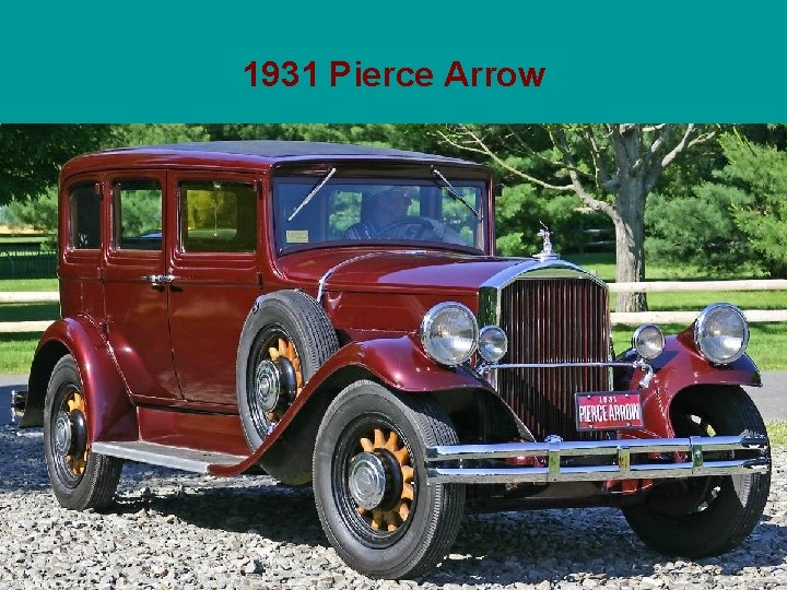 1931 Pierce Arrow 