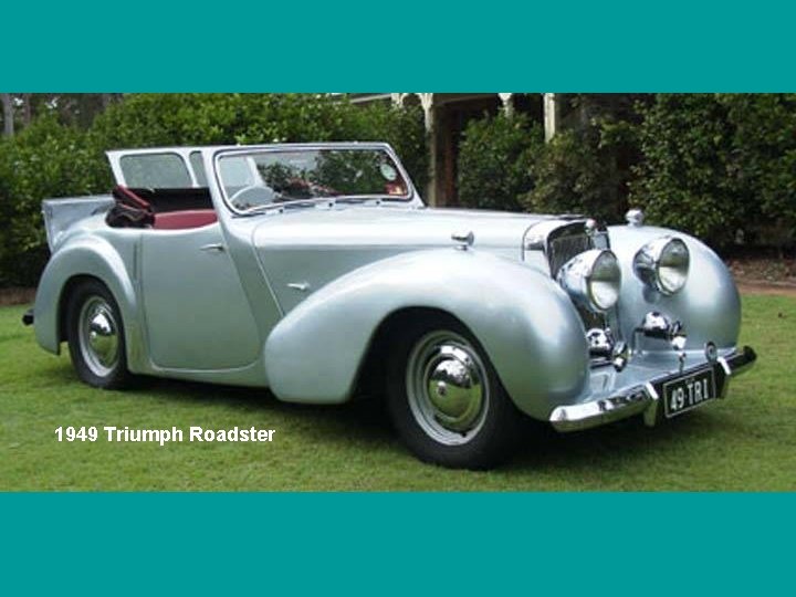 1949 Triumph Roadster 