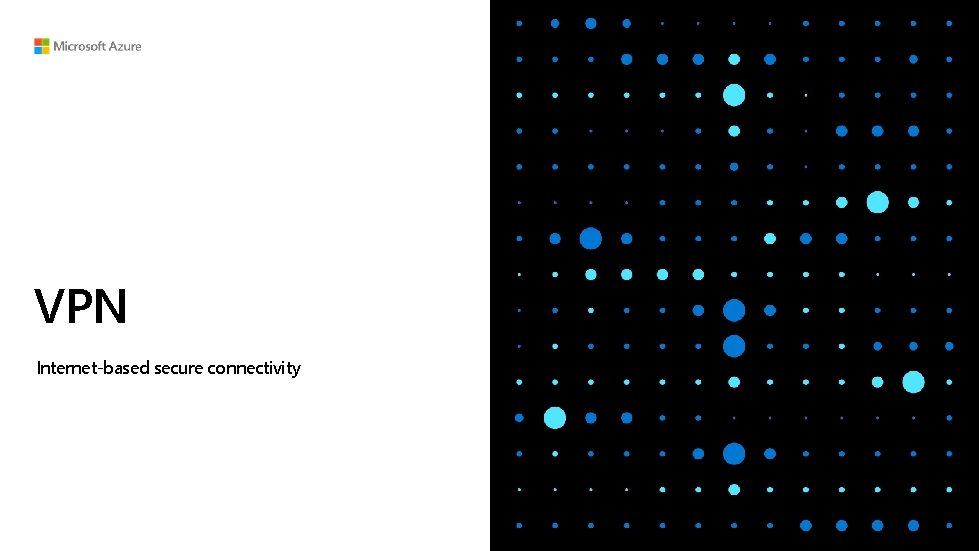 VPN Internet-based secure connectivity 