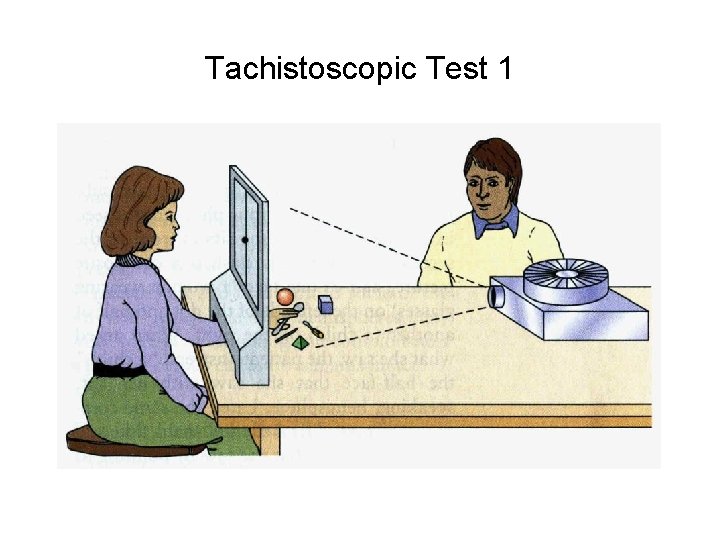 Tachistoscopic Test 1 