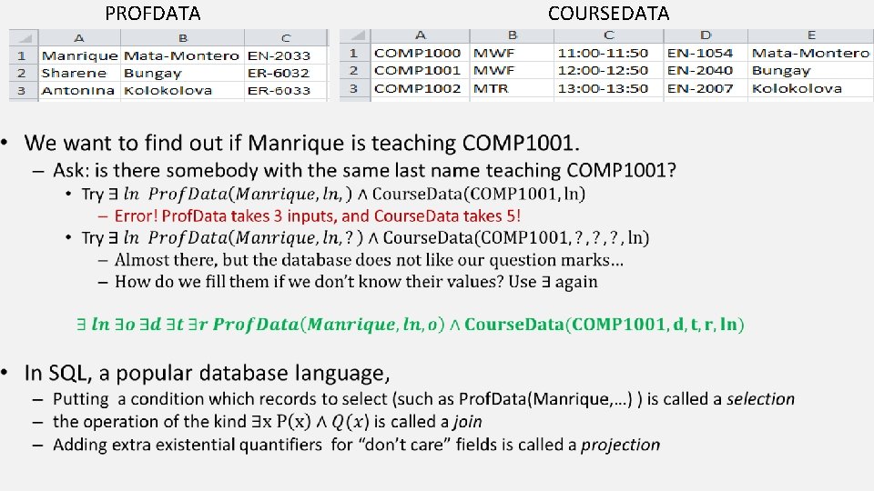  • PROFDATA COURSEDATA 