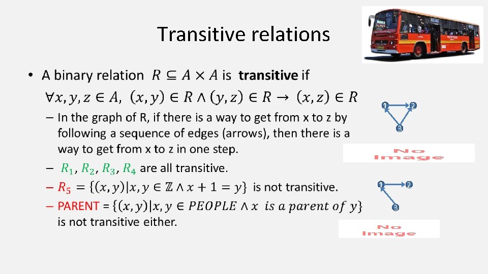 Transitive relations • 1 2 3 