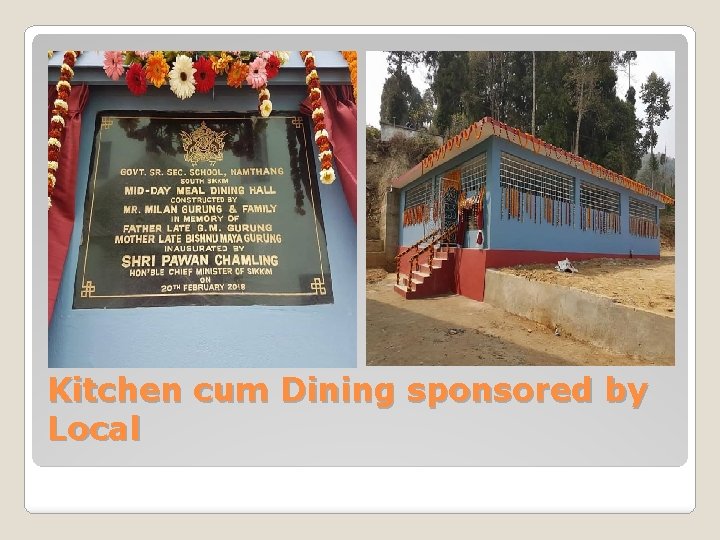 Kitchen cum Dining sponsored by Local 
