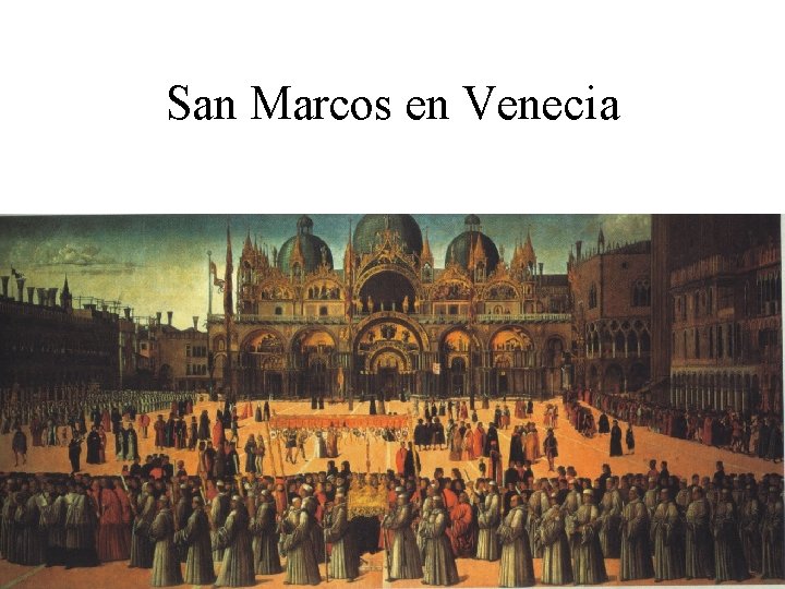 San Marcos en Venecia 