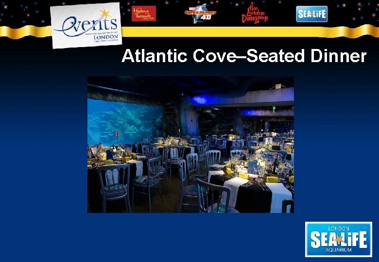 Atlantic Cove–Seated Dinner 