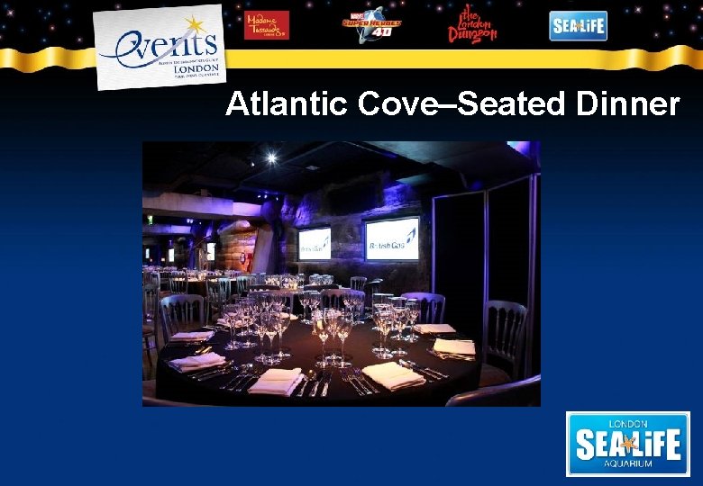 Atlantic Cove–Seated Dinner 