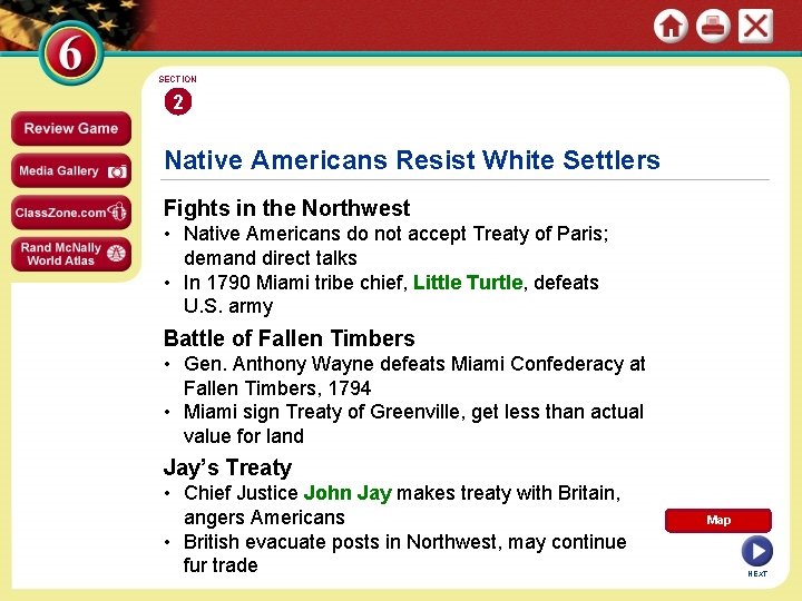 SECTION 2 Native Americans Resist White Settlers Fights in the Northwest • Native Americans