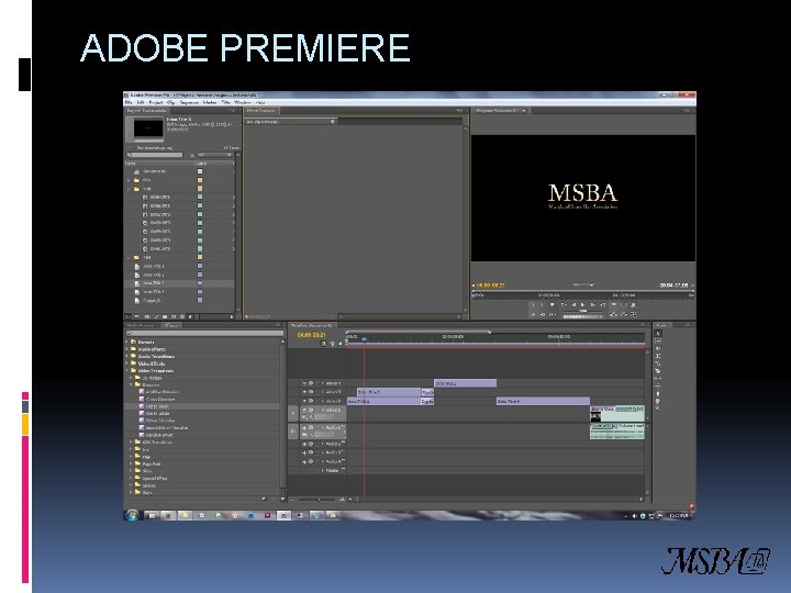 ADOBE PREMIERE 