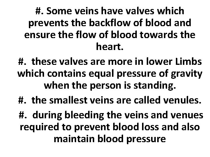 STRUCTURE OF BLOOD VESSELS The heart pumps blood