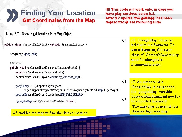 Finding Your Location Get Coordinates from the Map !!!! This code will work only,