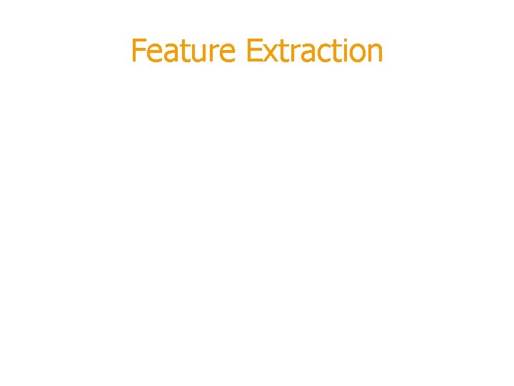 Feature Extraction 