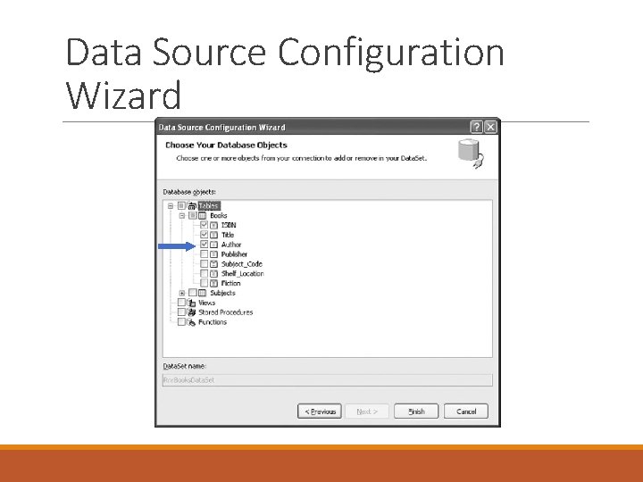 Data Source Configuration Wizard 