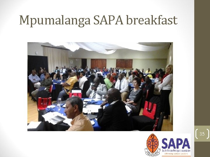 Mpumalanga SAPA breakfast 35 