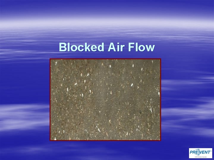 Blocked Air Flow 