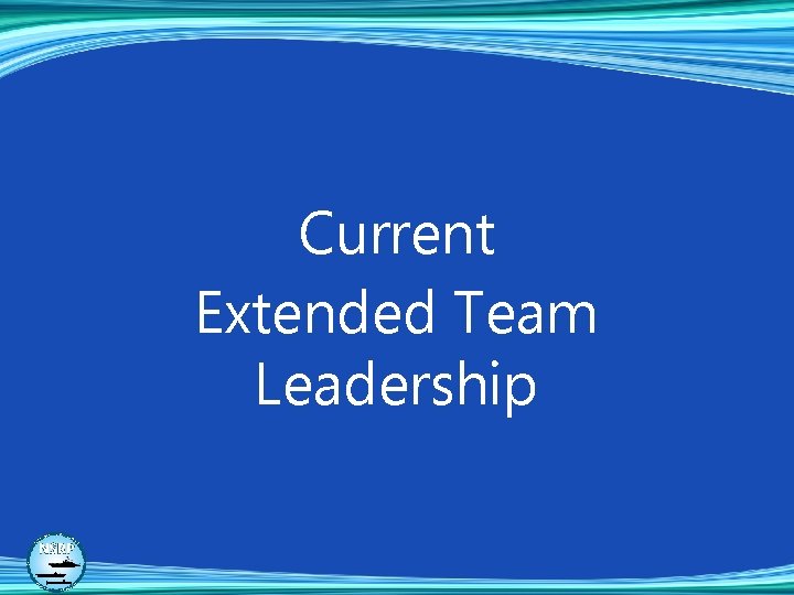 Current Extended Team Leadership 