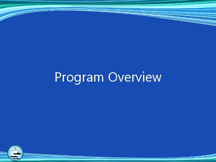 Program Overview 