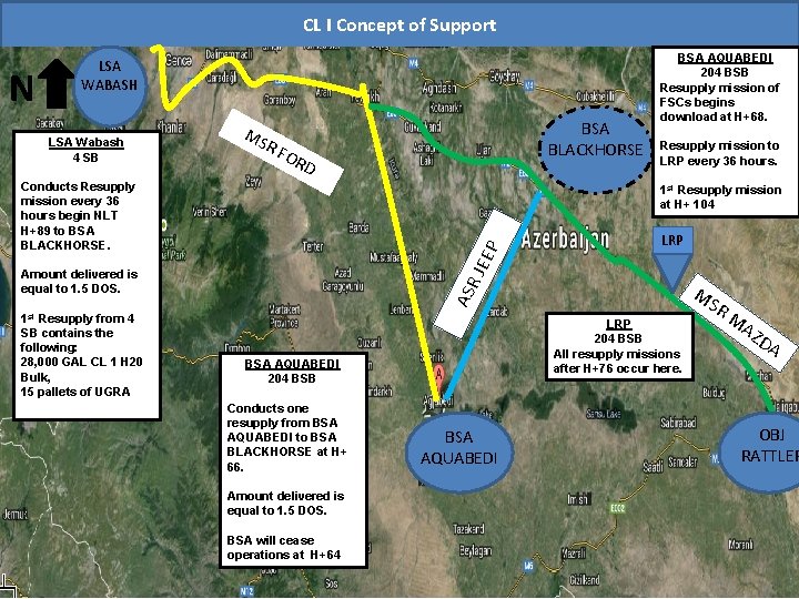 CL I Concept of Support N LSA WABASH LSA Wabash 4 SB MS RF