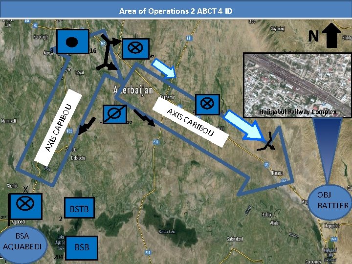 Area of Operations 2 ABCT 4 ID II N II 3 16 1 67