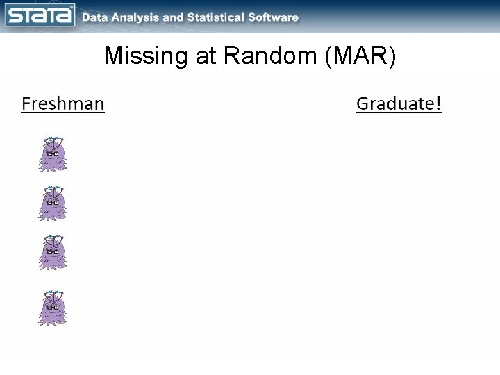 Missing at Random (MAR) 