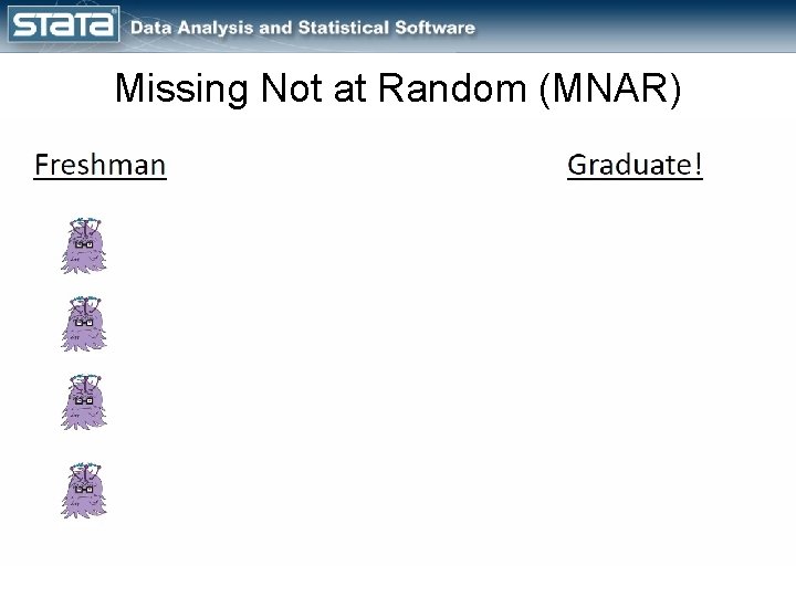 Missing Not at Random (MNAR) 